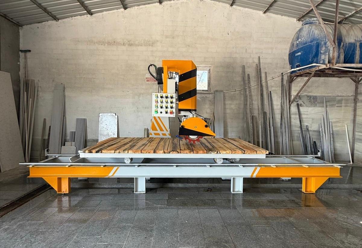 Yarı Otomatik 45-90 Dereceli Mermer & Granit Kesme Makinası